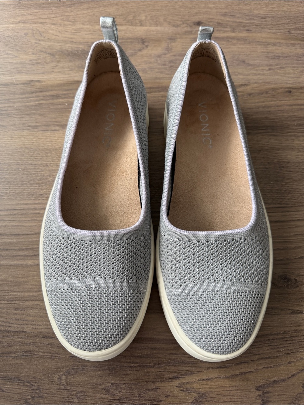 Vionic Uptown Skimmer Women's Knit Slip-on Comfort Shoes in Sz 6